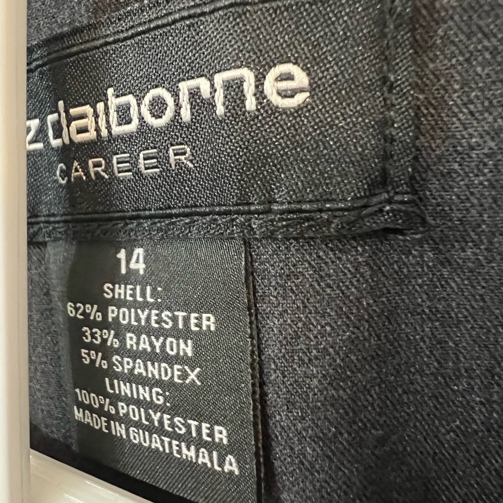 Liz Claiborne Charcoal Suit Set - Picture 2 of 10